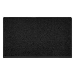 Rackhams Indoor/Outdoor Spaghetti Doormat Plain - Black - 60cm x 40cm - No (Suitable for Outdoors) - thumbnail 2