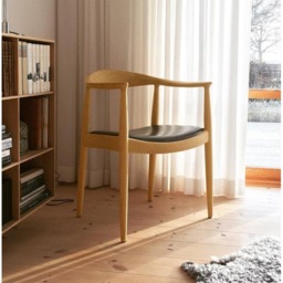 Rackhams A Set of Classic Kennedy Style Dining Chairs, Oak - Dark Oak - A Set of 2 Chairs - thumbnail 1