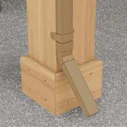 Rackhams Rain Gutter Kit 12ft x 14ft Meridian Gazebo - thumbnail 4