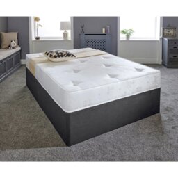 "Rackhams Hand-Tufted Innerspring Mattress - 9"" Deep, Medium Soft Comfort - White - 1 - 4ft Small Double Mattress (120cm x 190cm)" - thumbnail 5