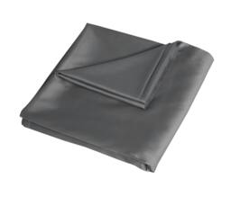 Rackhams Luxurious 300 Thread Count 100% Cotton Sateen Anti-Allergy Fitted Sheet with Pillowcase Pair - Charcoal - Super King (180cm x 200cm) + 25cm Deep - thumbnail 2
