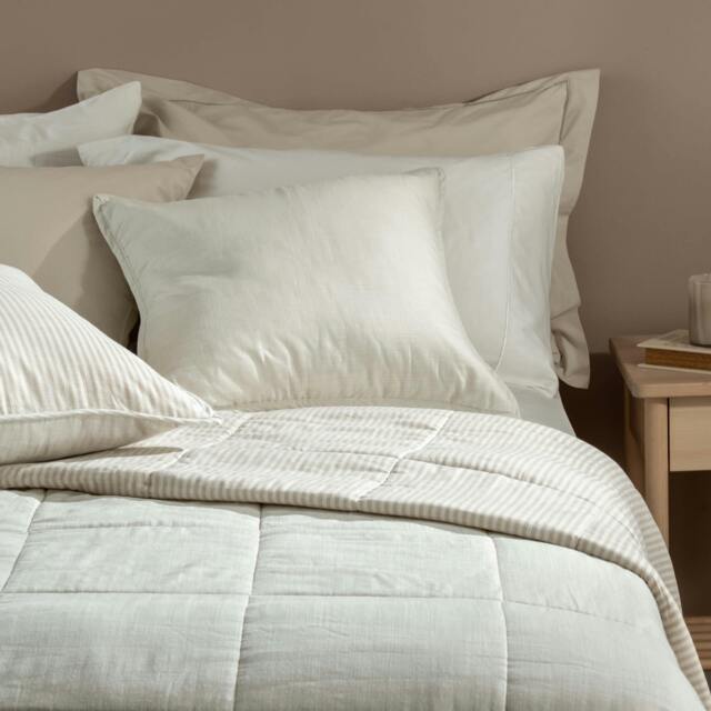 Rackhams Natural Linen Look Cushion Cover - Medium - image 1