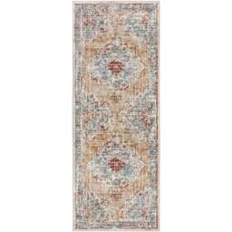 Rackhams Short Pile Rug Strozzi Oriental Bordered Design - 57X90 cm - thumbnail 6