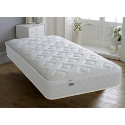 Rackhams Essentials Jump n Tac Hybrid Mattress - 19cm Deep, Soft Feel - White - 1 - 4ft6 Double Mattress (135cm x 190cm) - thumbnail 4