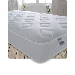 Rackhams Essentials Jump n Tac Hybrid Mattress - 19cm Deep, Soft Feel - White - 1 - 4ft6 Double Mattress (135cm x 190cm) - thumbnail 3