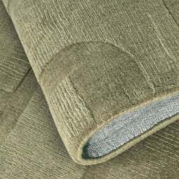 Rackhams Alexis Wool Green Rug - 160X230 cm - thumbnail 6