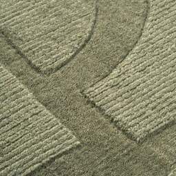 Rackhams Alexis Wool Green Rug - 160X230 cm - thumbnail 2