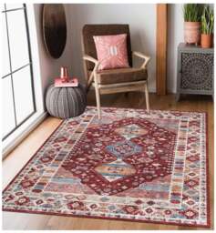 Rackhams Madar Vintage Washable Rug - 120X160 cm - thumbnail 4