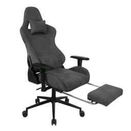 Rackhams Ergonomic Office Chair Reclining Executive Chair Spring Seat Adjustable Armrest - Grey