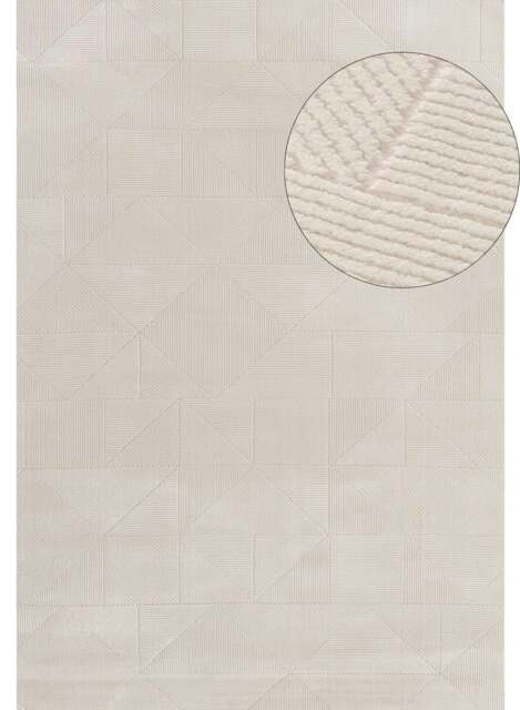 Rackhams Carmel Cream Rug Abstract - 6000 - 120X170 cm - image 1