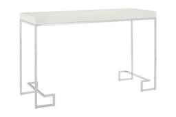 Rackhams Allure Chrome Console Table - thumbnail 3