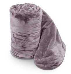 Rackhams Mink Flannel Throw - 150cm x 200cm - Natural - thumbnail 6