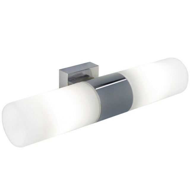 Rackhams Tangens Double - Wall light - Chrome - Silver - Glass - 1 - image 1