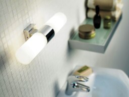 Rackhams Tangens Double - Wall light - Chrome - Silver - Glass - 1 - thumbnail 2