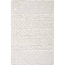 Rackhams Hygge-Hand Woven Cream Wool Global Rug - 152 x 229 cm - thumbnail 2