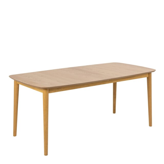 Rackhams Montreux Rectangular Extending Dining Table in Oak 180-219 cm - Brown - No - Brown - image 1