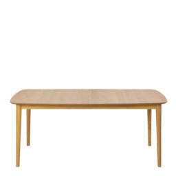 Rackhams Montreux Rectangular Extending Dining Table in Oak 180-219 cm - Brown - No - Brown - thumbnail 2