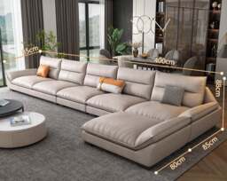 Rackhams A900 Quinn Five Seater Sofa, Leathaire - Five Seater 400cm - thumbnail 6