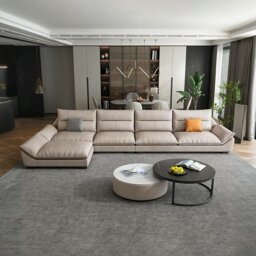 Rackhams A900 Quinn Five Seater Sofa, Leathaire - Five Seater 400cm - thumbnail 1