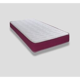 Rackhams Hybrid Memory Foam & Pinna-Coil Mattress - Soft/Medium Comfort, Cooltouch + - Purple - 1 - 4ft6 Double Mattress (135cm x 190cm) - thumbnail 2