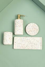 Rackhams Mozie Terrazzo Effect Soap Dish - thumbnail 2