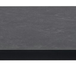 Rackhams Brentford Matt Black Ceramic Dining Table - Black - No - Black - thumbnail 6
