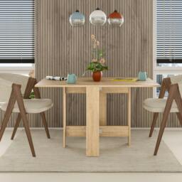 Rackhams Artemio Modern Dining Table Multipurpose Oak W 130cm - Oak