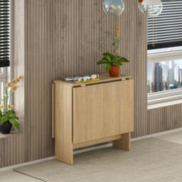 Rackhams Artemio Modern Dining Table Multipurpose Oak W 130cm - Oak - thumbnail 5