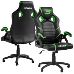 Rackhams Puma PC Gaming Chair - Yellow - PU - PC Gaming Chair - thumbnail 6