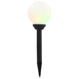 Rackhams Outdoor Solar Lamps 4 pcs LED Spherical 15 cm RGB - thumbnail 3