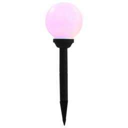 Rackhams Outdoor Solar Lamps 4 pcs LED Spherical 15 cm RGB - thumbnail 5