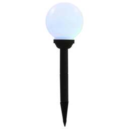 Rackhams Outdoor Solar Lamps 4 pcs LED Spherical 15 cm RGB - thumbnail 4
