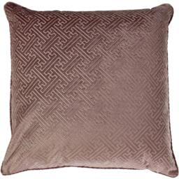 Rackhams Florence Cushion Cover - Blush Pink - One Size - Blush Pink - 100% Polyester - thumbnail 1