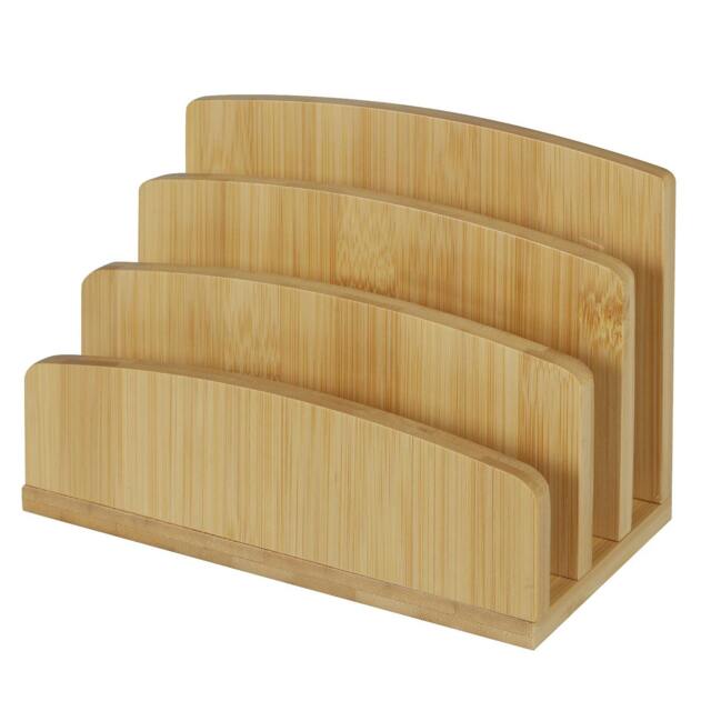 Rackhams Letter Paper File Storage Stand Rack Holder Tray Organiser Desktop Office - image 1