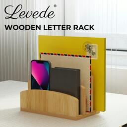Rackhams Letter Paper File Storage Stand Rack Holder Tray Organiser Desktop Office - thumbnail 2