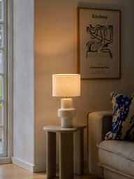 Rackhams Dugan - Table lamp - Beige - 1 - thumbnail 4