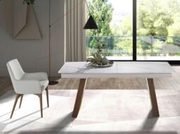 Rackhams White Leatherette Chair 4006 - thumbnail 6