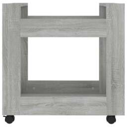 Rackhams Desk Trolley Grey Sonoma 60x45x60 cm Engineered Wood - thumbnail 5