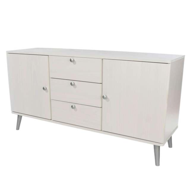 Rackhams Augusta Curve Medium Sideboard with 2 Doors & 3 Drawers - image 1