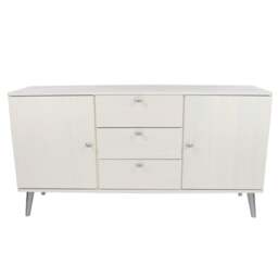 Rackhams Augusta Curve Medium Sideboard with 2 Doors & 3 Drawers - thumbnail 5