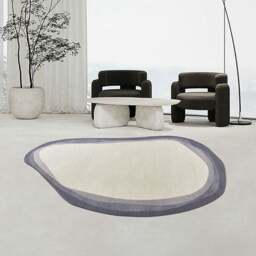 Rackhams NULAA Fractal Wool Rug, Various Shapes Available - 1.6*2.3m - A - thumbnail 2