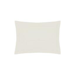 Rackhams 200 Thread Count Egyptian Cotton Oxford Pillowcase - Ivory - One Size - Ivory - 100% Egyptian Cotton - thumbnail 1