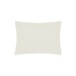 Rackhams 200 Thread Count Egyptian Cotton Oxford Pillowcase - Ivory - One Size - Ivory - 100% Egyptian Cotton - thumbnail 2