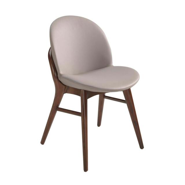 Rackhams Dark Mink Leatherette Chair 4107 - image 1