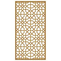 Rackhams Garden Wall Decoration 105x55 cm Corten Steel Moorish Design - thumbnail 5