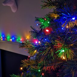 Rackhams 480 LED 38.3m Premier SupaBrights Indoor Outdoor Christmas Multi Function Mains Operated String Lights with Timer in Multicoloured - thumbnail 5