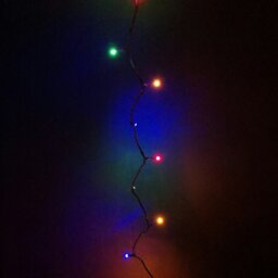 Rackhams 480 LED 38.3m Premier SupaBrights Indoor Outdoor Christmas Multi Function Mains Operated String Lights with Timer in Multicoloured - thumbnail 4