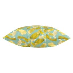 Rackhams Lorena Printed Outdoor Cushion Cover - Aqua - 43cm x 43cm - Aqua - 100% Polyester - thumbnail 3