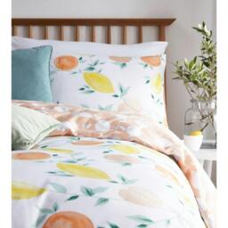 Rackhams Pommie Duvet Cover & Pillowcase Set - Multicoloured - King - Multicoloured - 50% Cotton/50% Polyester - thumbnail 2