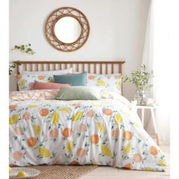 Rackhams Pommie Duvet Cover & Pillowcase Set - Multicoloured - King - Multicoloured - 50% Cotton/50% Polyester